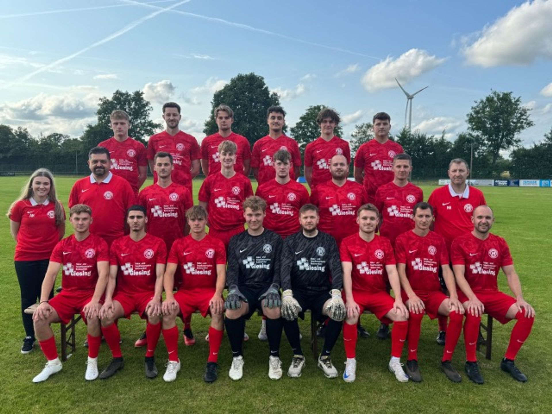 Mannschaftsfoto 1. Herrenmannschaft