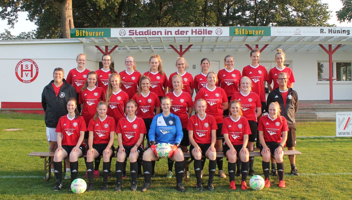 Mannschaftsfoto 1. Damenmannschaft