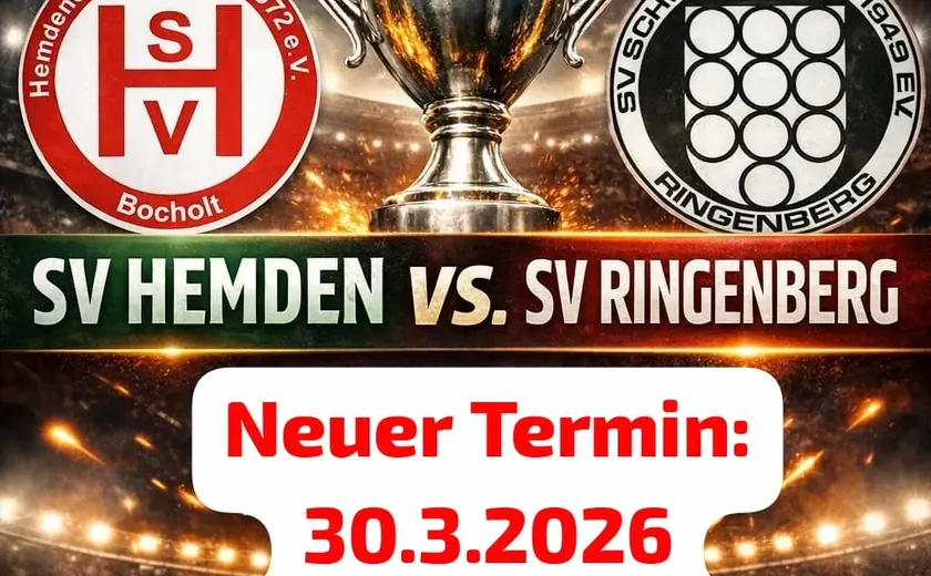 AH-Kreispokal gegen SV Ringenberg