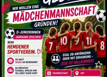 Spierinnen für D-Jugend (U13) gesucht!!
