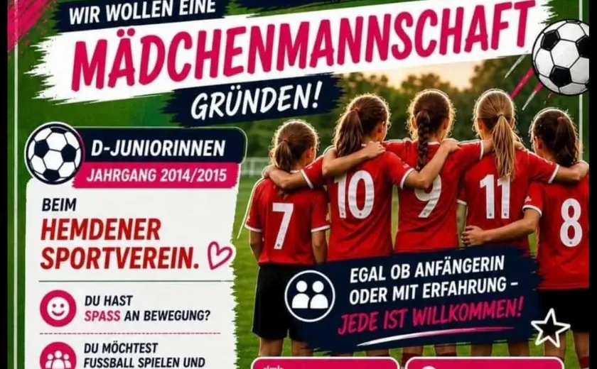 Spierinnen für D-Jugend (U13) gesucht!!