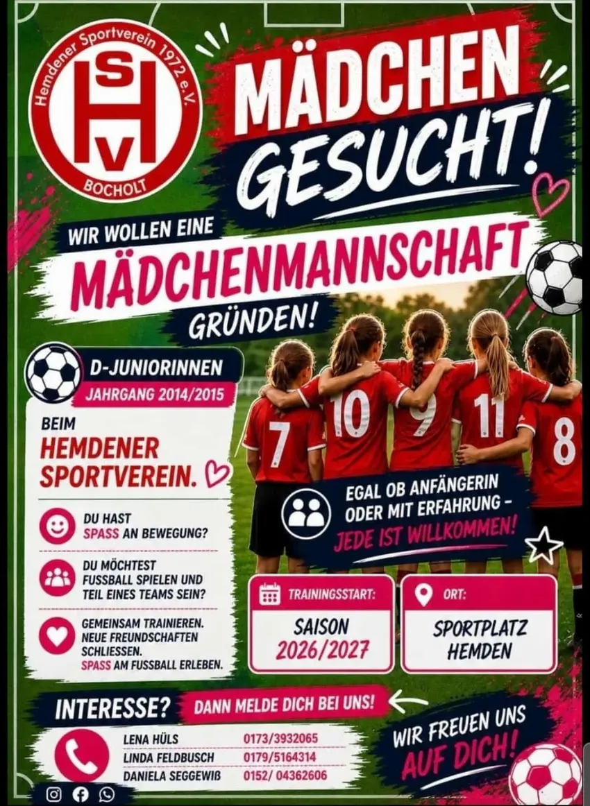 U13-Juniorinnen gesucht